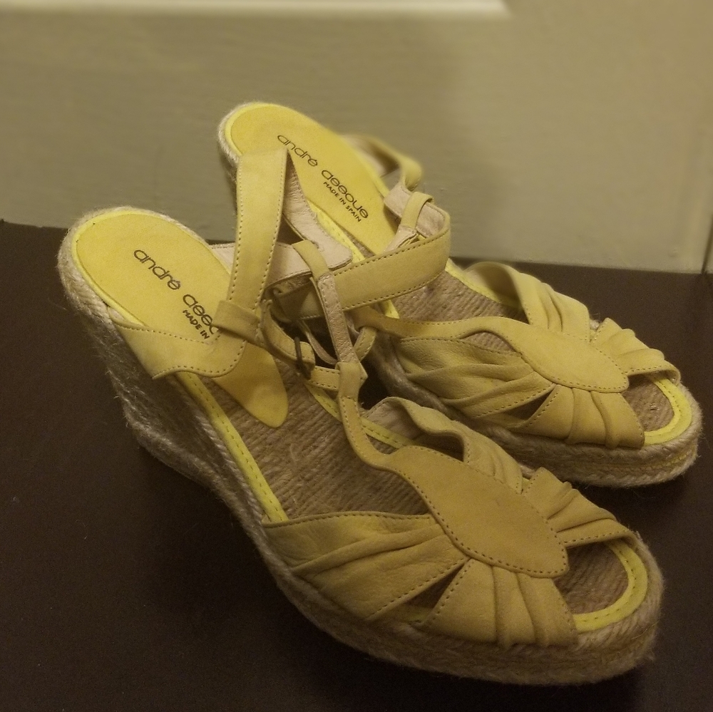 Andre Assous wedge sandals